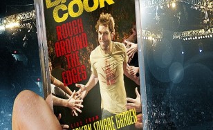 Poster for the movie "Dane Cook: Rough Around the Edges"