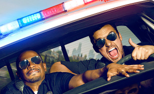 Poster for the movie "Let's Be Cops"