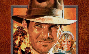 Poster for the movie "Indiana Jones and the Temple of Doom"