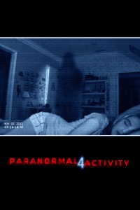 Poster for the movie "Paranormal Activity 4"