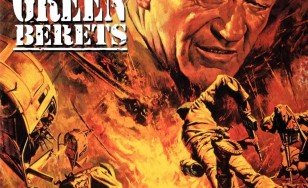 Poster for the movie "The Green Berets"