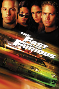 Poster for the movie "The Fast and the Furious"