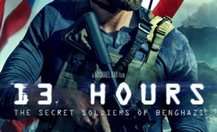 Poster for the movie "13 Hours: The Secret Soldiers of Benghazi"