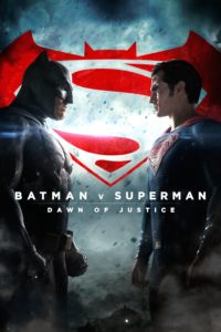 Poster for the movie "Batman v Superman: Dawn of Justice"