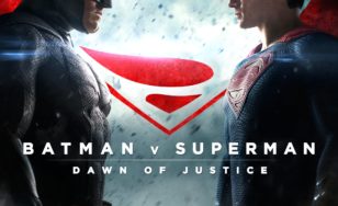 Poster for the movie "Batman v Superman: Dawn of Justice"
