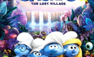 Poster for the movie "Smurfs: The Lost Village"
