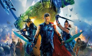 Poster for the movie "Thor: Ragnarok"