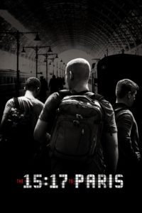 Poster for the movie "The 15:17 to Paris"