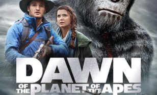 Poster for the movie "Dawn of the Planet of the Apes"