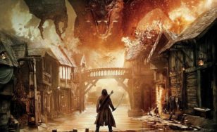 Poster for the movie "The Hobbit: The Battle of the Five Armies"