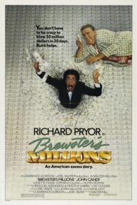Poster for the movie "Brewster's Millions"