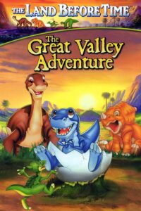 Poster for the movie "The Land Before Time: The Great Valley Adventure"
