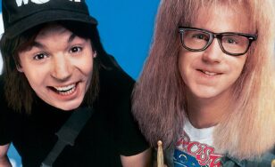 Poster for the movie "Wayne's World"