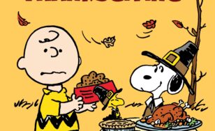Poster for the movie "A Charlie Brown Thanksgiving"