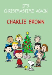 Poster for the movie "It's Christmastime Again, Charlie Brown"