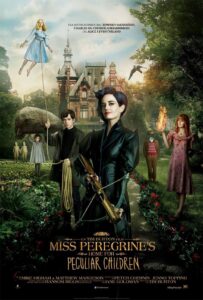Poster for the movie "Miss Peregrine's Home for Peculiar Children"