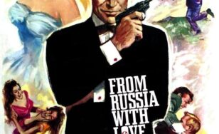 Poster for the movie "From Russia with Love"