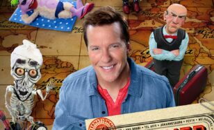 Poster for the movie "Jeff Dunham: All Over the Map"