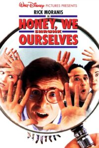 Poster for the movie "Honey, We Shrunk Ourselves"