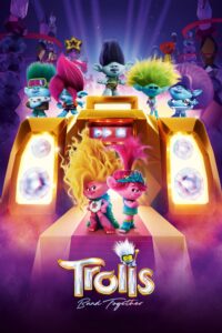 Poster for the movie "Trolls Band Together"