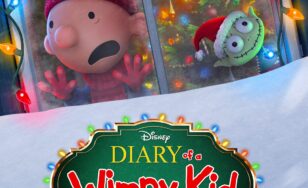 Poster for the movie "Diary of a Wimpy Kid Christmas: Cabin Fever"